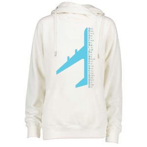 Phonetic Alphabet Pilot Airplane Funny Aviator Lover Womens Funnel Neck Pullover Hood