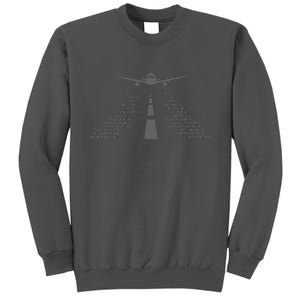 Phonetic Alphabet Pilot Airplane Tall Sweatshirt