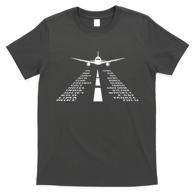 Phonetic Alphabet Pilot Airplane T-Shirt