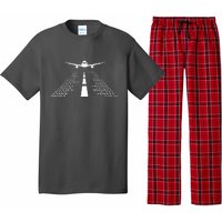 Phonetic Alphabet Pilot Airplane Pajama Set