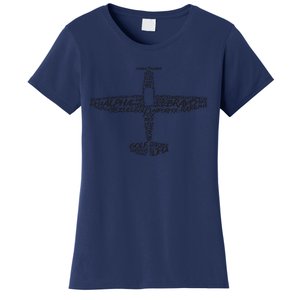 Phonetic Alphabet Pilot Airplane Women's T-Shirt