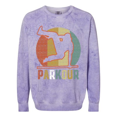 Parkour Apparel Colorblast Crewneck Sweatshirt