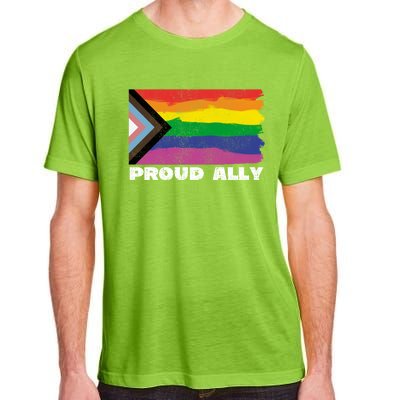 Proud Ally Pride Month Lgtbq Black Pride Flag Great Gift Adult ChromaSoft Performance T-Shirt