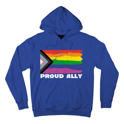 Proud Ally Pride Month Lgtbq Black Pride Flag Great Gift Hoodie