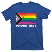 Proud Ally Pride Month Lgtbq Black Pride Flag Great Gift T-Shirt