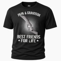 Papa And Grandson Best Friends For Life Cooling Performance Crew T-Shirt