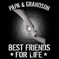 Papa And Grandson Best Friends For Life Cooling Performance Crew T-Shirt