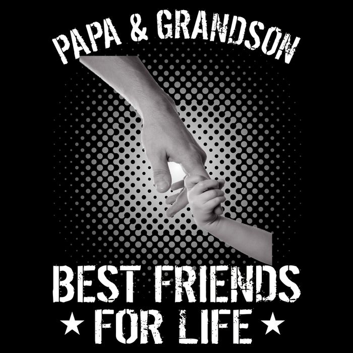Papa And Grandson Best Friends For Life Cooling Performance Crew T-Shirt