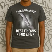 Papa And Grandson Best Friends For Life T-Shirt