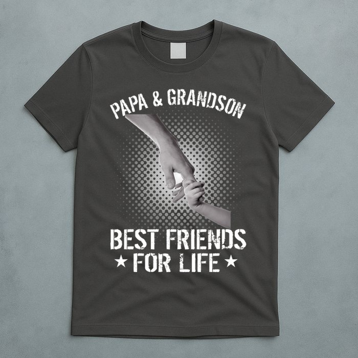 Papa And Grandson Best Friends For Life T-Shirt