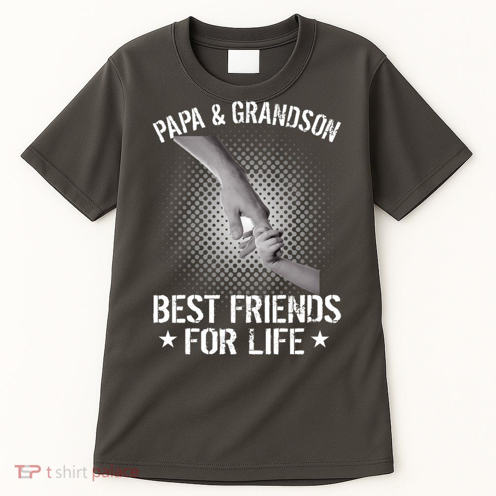 Papa And Grandson Best Friends For Life Tall T-Shirt