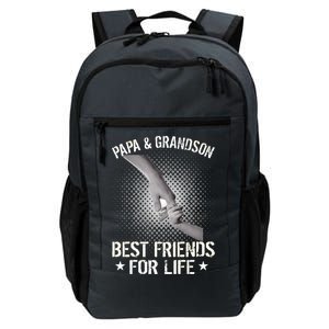 Papa And Grandson Best Friends For Life Daily Commute Backpack