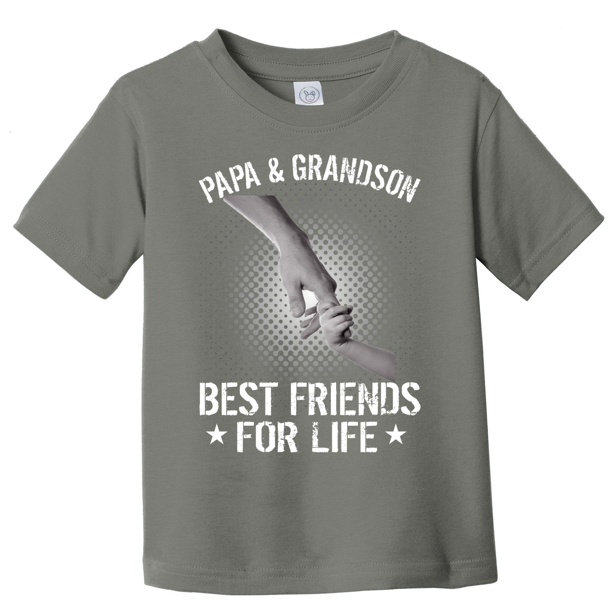 Papa And Grandson Best Friends For Life Toddler T-Shirt