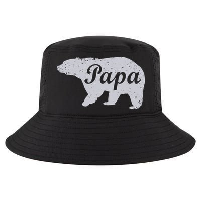 Papa Bear Cool Comfort Performance Bucket Hat