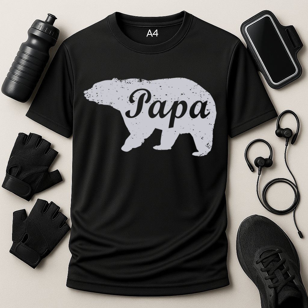 Papa Bear Cooling Performance Crew T-Shirt