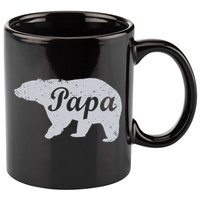 Papa Bear 11oz C Handle Ceramic Mug