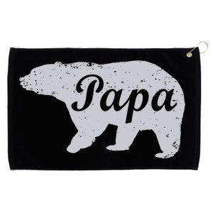 Papa Bear Grommeted Golf Towel