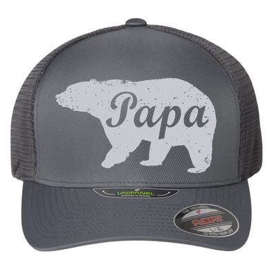 Papa Bear Flexfit Unipanel Trucker Cap