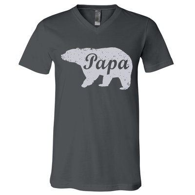 Papa Bear V-Neck T-Shirt