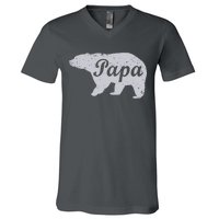 Papa Bear V-Neck T-Shirt