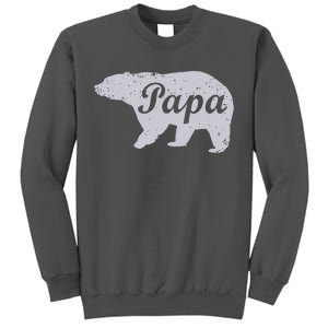 Papa Bear Tall Sweatshirt