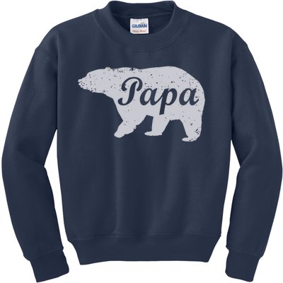 Papa Bear Kids Sweatshirt