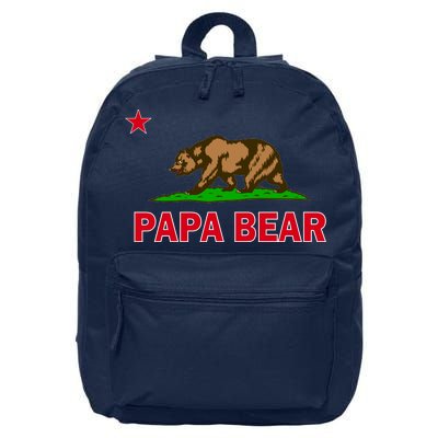 Papa Bear California Republic 16 in Basic Backpack