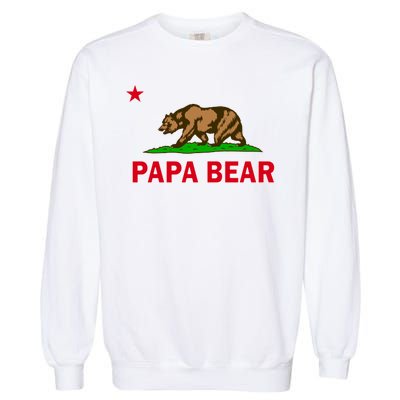 Papa Bear California Republic Garment-Dyed Sweatshirt