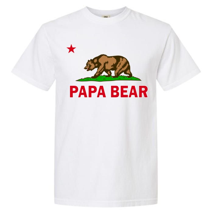 Papa Bear California Republic Garment-Dyed Heavyweight T-Shirt