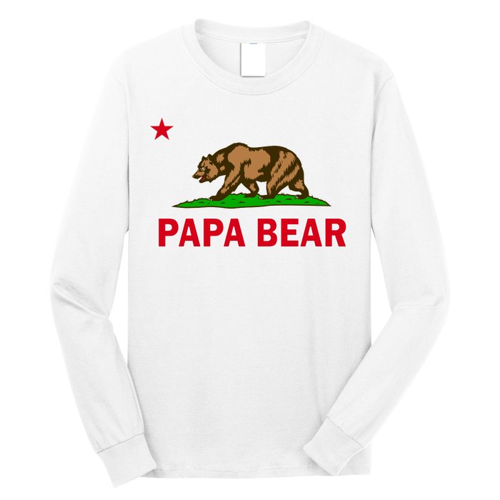 Papa Bear California Republic Long Sleeve Shirt