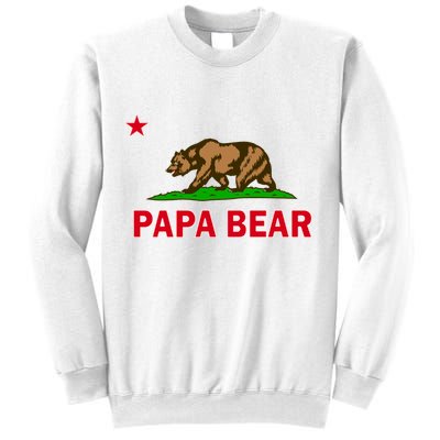 Papa Bear California Republic Sweatshirt