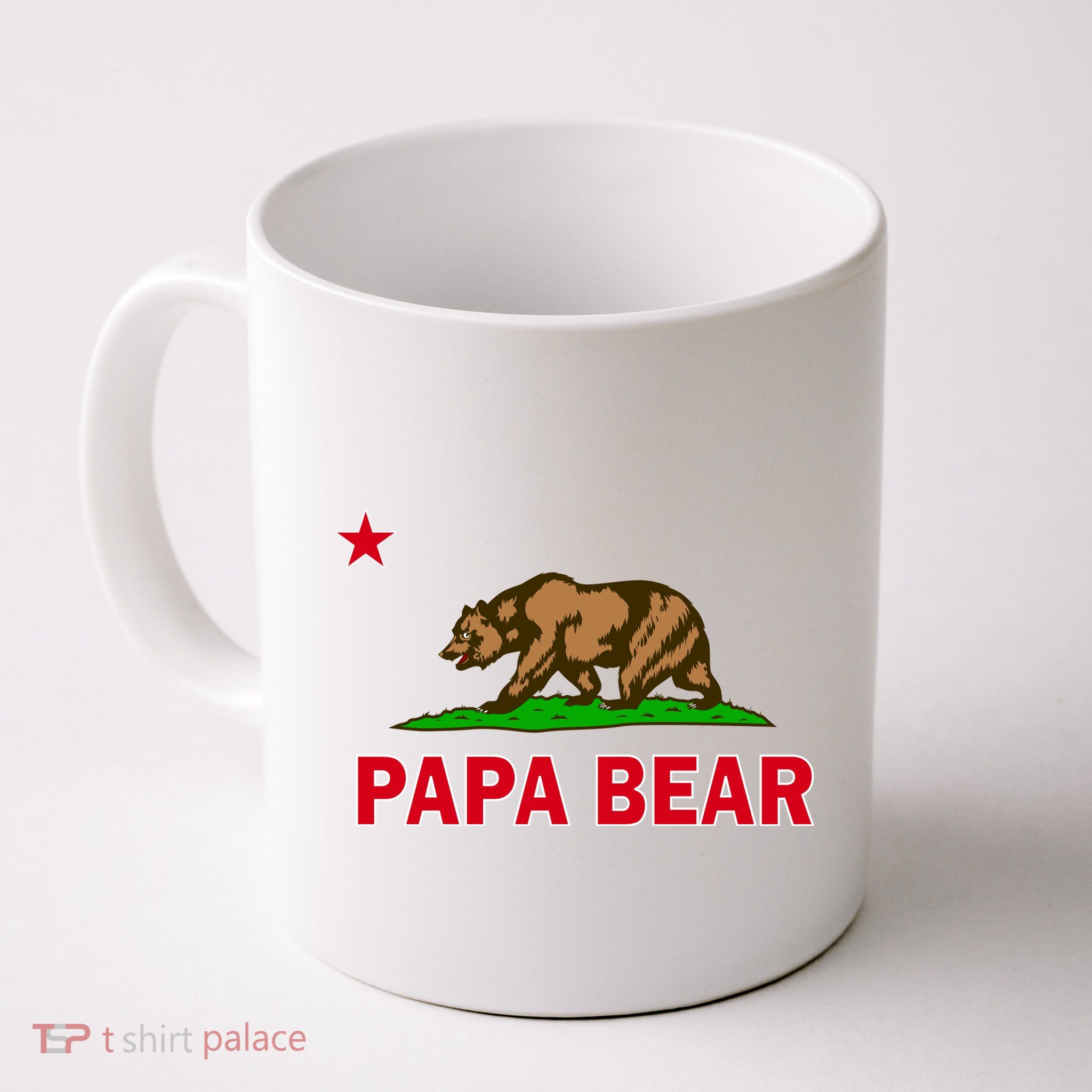 Papa Bear California Republic Mug