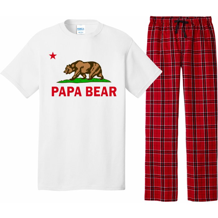 Papa Bear California Republic Pajama Set