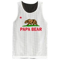 Papa Bear California Republic Mesh Reversible Basketball Jersey Tank