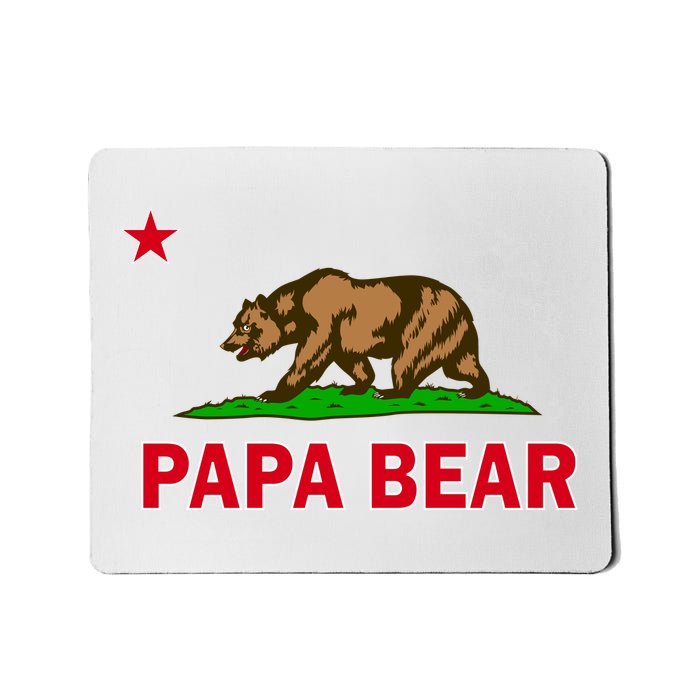 Papa Bear California Republic Mousepad