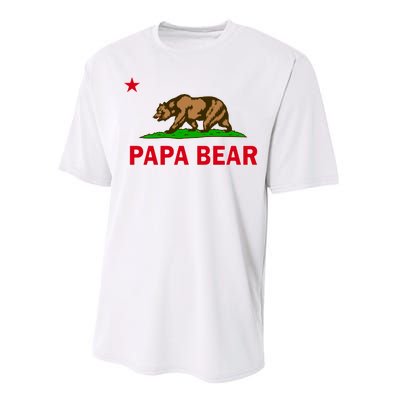 Papa Bear California Republic Performance Sprint T-Shirt