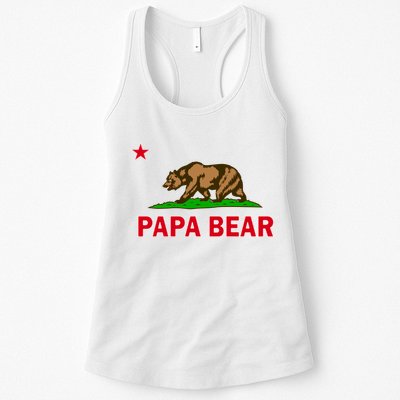 Papa Bear California Republic Womens Tank Top