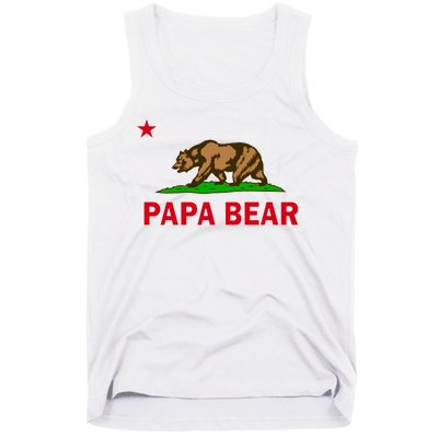 Papa Bear California Republic Tank Top