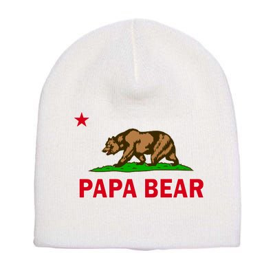 Papa Bear California Republic Short Acrylic Beanie