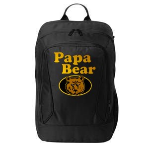 Papa Bear Fathers Dad City Backpack