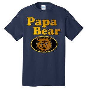 Papa Bear Fathers Dad Tall T-Shirt