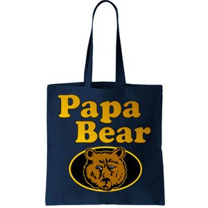 Papa Bear Fathers Dad Tote Bag