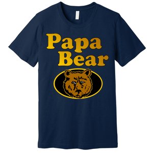 Papa Bear Fathers Dad Premium T-Shirt