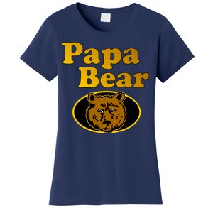 Papa Bear Fathers Dad Women's T-Shirt