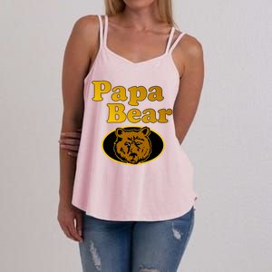 Papa Bear Fathers Dad Women's Strappy Tank