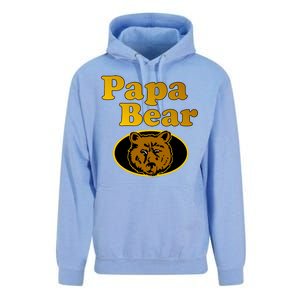 Papa Bear Fathers Dad Unisex Surf Hoodie