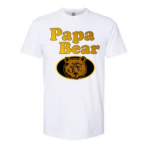 Papa Bear Fathers Dad Softstyle CVC T-Shirt