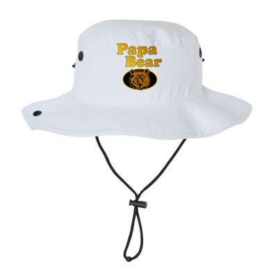 Papa Bear Fathers Dad Legacy Cool Fit Booney Bucket Hat