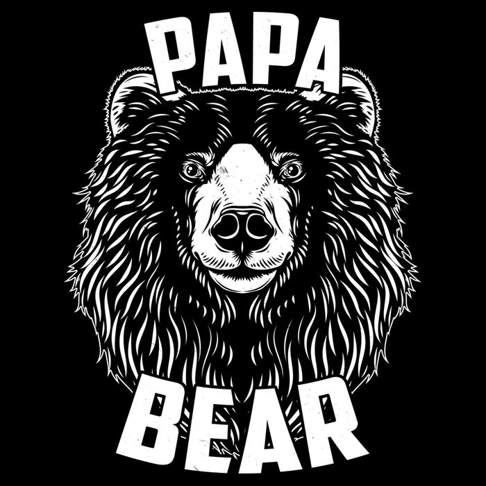 Papa Bear Father's Day Cooling Performance Crew T-Shirt