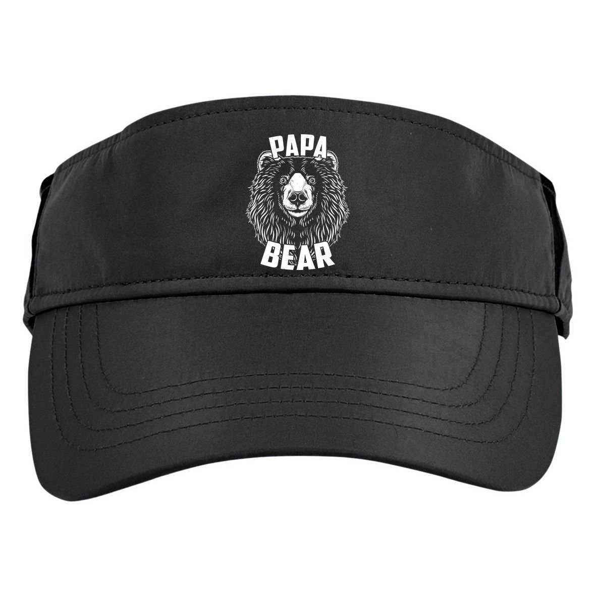 Papa Bear Father's Day Adult Drive Performance Visor
